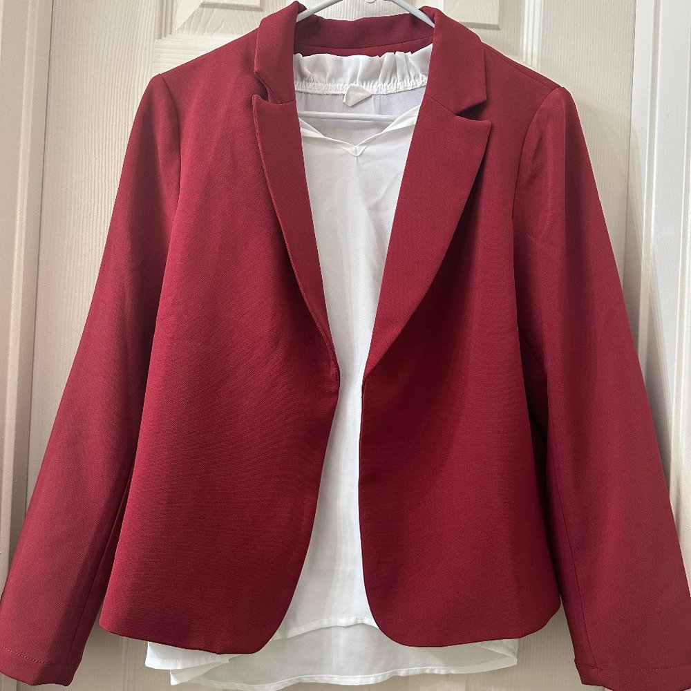 NWT Red Blazer